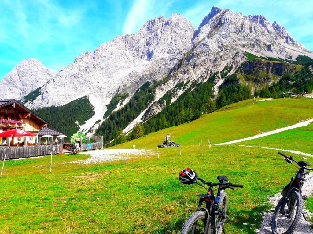 Chalet Im Rad - Wanderparadis Tiroler Zugspitze Arena 埃尔瓦尔德 外观 照片
